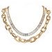 Wholesale Necklaces gold geometry alloy JDC-NE-TC145 Neckaces JoyasDeChina 18020-1 necklace Wholesale Jewelry JoyasDeChina Joyas De China
