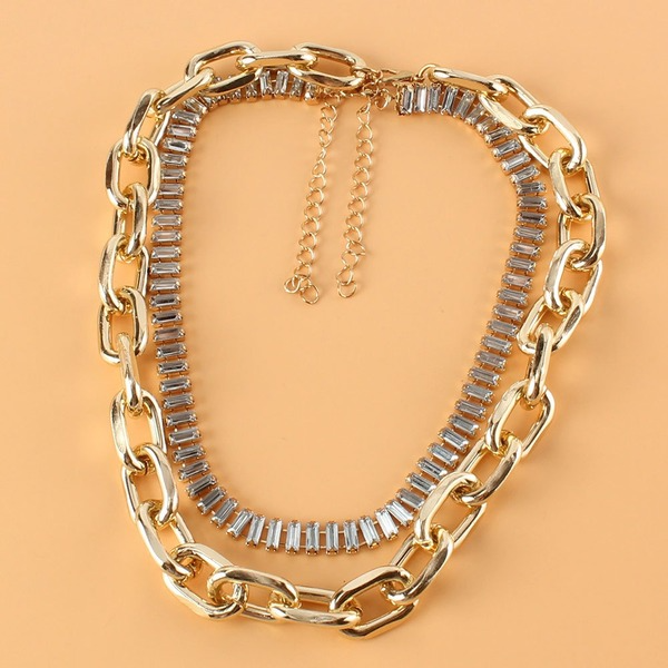 Wholesale Necklaces gold geometry alloy JDC-NE-TC145 Neckaces JoyasDeChina Wholesale Jewelry JoyasDeChina Joyas De China