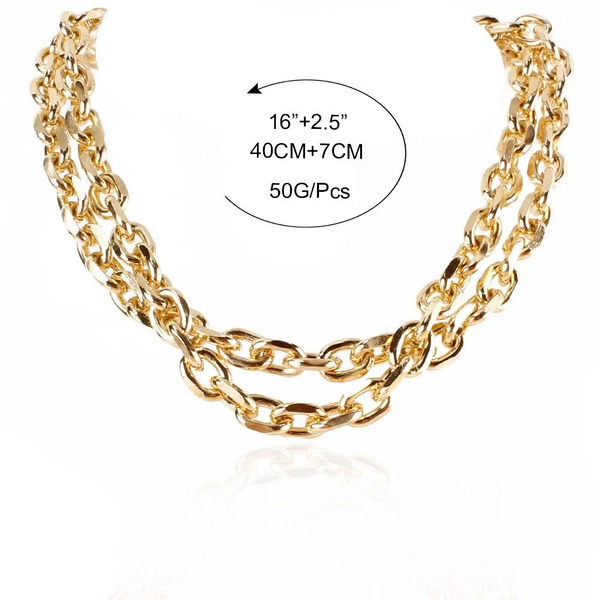 Wholesale Necklaces gold geometry alloy JDC-NE-TC156 Neckaces JoyasDeChina Wholesale Jewelry JoyasDeChina Joyas De China
