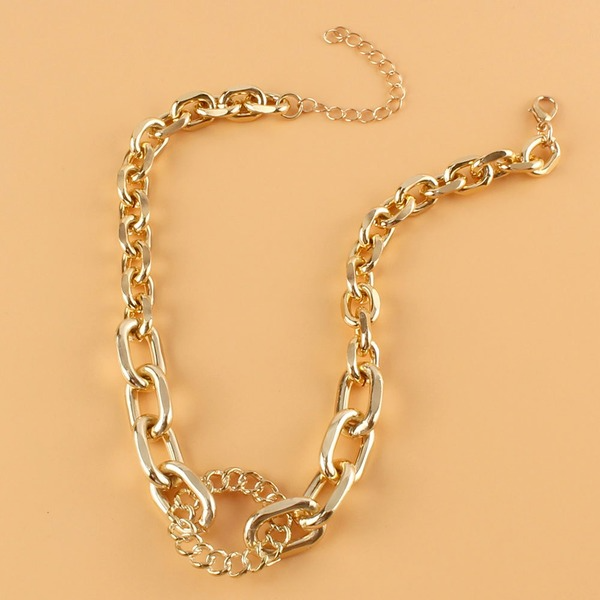 Wholesale Necklaces gold geometry alloy JDC-NE-TC163 Neckaces JoyasDeChina Wholesale Jewelry JoyasDeChina Joyas De China