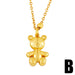 Wholesale Necklaces gold geometry copper JDC-NE-AS332 Neckaces JoyasDeChina B Wholesale Jewelry JoyasDeChina Joyas De China