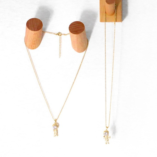 Wholesale Necklaces gold geometry copper JDC-NE-AS352 Neckaces JoyasDeChina Wholesale Jewelry JoyasDeChina Joyas De China