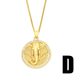Wholesale Necklaces gold geometry copper JDC-NE-AS355 Neckaces JoyasDeChina Wholesale Jewelry JoyasDeChina Joyas De China