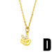 Wholesale Necklaces gold geometry copper JDC-NE-AS375 Neckaces JoyasDeChina D Wholesale Jewelry JoyasDeChina Joyas De China