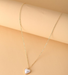 Bulk Jewelry Wholesale Necklaces gold Heart shaped pearl Alloy JDC-NE-xy170 Wholesale factory from China YIWU China