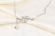 Bulk Jewelry Wholesale Necklaces gold Leaf pearl Alloy JDC-NE-xy200 Wholesale factory from China YIWU China