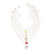 Bulk Jewelry Wholesale Necklaces gold Love 5 sets JDC-NE-e082 Wholesale factory from China YIWU China