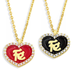 Wholesale Necklaces gold love copper JDC-NE-AS350 Neckaces JoyasDeChina Wholesale Jewelry JoyasDeChina Joyas De China