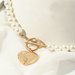 Bulk Jewelry Wholesale Necklaces gold Love pearl JDC-NE-e098 Wholesale factory from China YIWU China