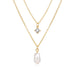 Bulk Jewelry Wholesale Necklaces gold Rhinestone Oval Pearl Alloy JDC-NE-xy158 Wholesale factory from China YIWU China