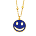 Wholesale Necklaces gold smile copper JDC-NE-AS327 Neckaces JoyasDeChina Wholesale Jewelry JoyasDeChina Joyas De China
