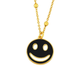 Wholesale Necklaces gold smile copper JDC-NE-AS327 Neckaces JoyasDeChina Wholesale Jewelry JoyasDeChina Joyas De China
