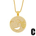 Wholesale Necklaces gold Smiley copper JDC-NE-AS331 Neckaces JoyasDeChina C Wholesale Jewelry JoyasDeChina Joyas De China