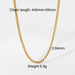 Bulk Jewelry Wholesale Necklaces gold Stainless steel Cuban necklace JDC-NE-JD089 Wholesale factory from China YIWU China