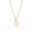 Wholesale Necklaces gold Stainless steel letter JDC-NE-JD013 necklaces JoyasDeChina JDN201003-C Wholesale Jewelry JoyasDeChina Joyas De China