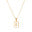 Wholesale Necklaces gold Stainless steel letter JDC-NE-JD013 necklaces JoyasDeChina JDN201003-E Wholesale Jewelry JoyasDeChina Joyas De China