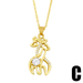 Wholesale Necklaces gold star copper JDC-NE-AS359 Neckaces JoyasDeChina Wholesale Jewelry JoyasDeChina Joyas De China