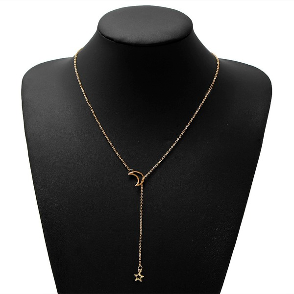 Bulk Jewelry Wholesale Necklaces gold Star shape Alloy JDC-NE-xy114 Wholesale factory from China YIWU China