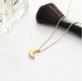 Bulk Jewelry Wholesale Necklaces gold Thickened moon pendant Alloy JDC-NE-xy115 Wholesale factory from China YIWU China