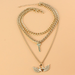 Wholesale Necklaces gold wing alloy JDC-NE-TC159 Neckaces JoyasDeChina Wholesale Jewelry JoyasDeChina Joyas De China
