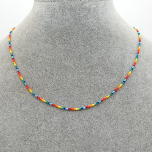 Bulk Jewelry Wholesale Necklaces Miyuki rice Rainbow geometry JDC-gbh511 Wholesale factory from China YIWU China