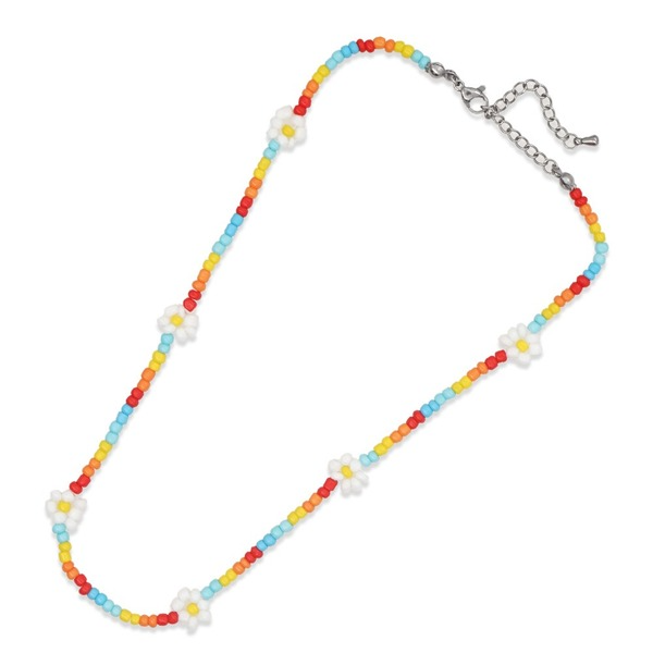 Bulk Jewelry Wholesale Necklaces Miyuki rice Rainbow geometry JDC-gbh518 Wholesale factory from China YIWU China