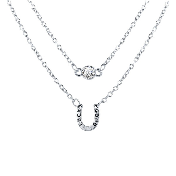 Bulk Jewelry Wholesale Necklaces  Silver U shape Alloy JDC-NE-xy157 Wholesale factory from China YIWU China