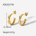 Wholesale net red metal earrings of the same type JDC-ES-JD125 Bracelet JoyasDeChina JDE201756 Wholesale Jewelry JoyasDeChina Joyas De China