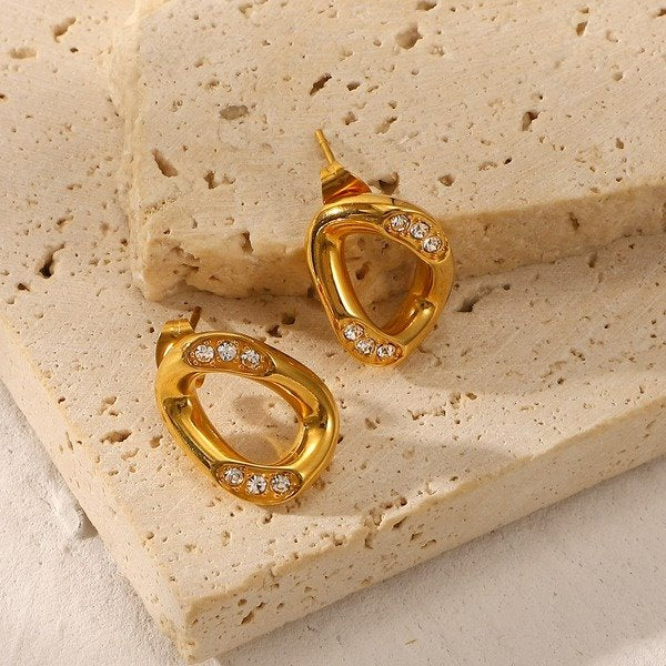 Wholesale new alloy cold wind earrings JDC-ES-JD326 Earrings 杰鼎 Wholesale Jewelry JoyasDeChina Joyas De China