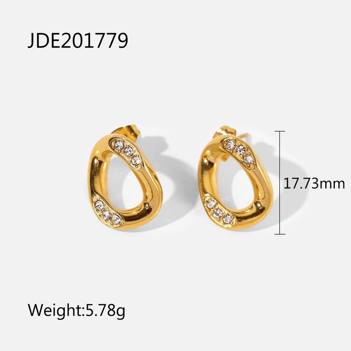 Wholesale new alloy cold wind earrings JDC-ES-JD326 Earrings 杰鼎 JDE201779 Wholesale Jewelry JoyasDeChina Joyas De China