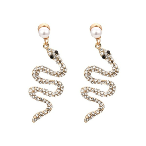 Wholesale new alloy Snake Earrings JDC-ES-MY102 Earrings JoyasDeChina Wholesale Jewelry JoyasDeChina Joyas De China