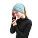 Wholesale New color knitted ponytail hat JDC-FH-GE009 Fashionhat 关尔 Wholesale Jewelry JoyasDeChina Joyas De China