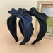 Wholesale new denim bow headband JDC-HD-O333 Headband 潮炫 Wholesale Jewelry JoyasDeChina Joyas De China