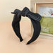 Wholesale new denim bow headband JDC-HD-O333 Headband 潮炫 balck Wholesale Jewelry JoyasDeChina Joyas De China