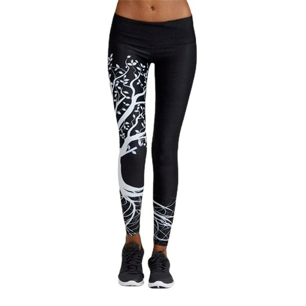 Bulk Jewelry Wholesale new digital printing twigs tight-fitting, breathable, high-elastic, buttocks-lifting printed yoga leggings JDC-SL-BX001 Wholesale factory from China YIWU China