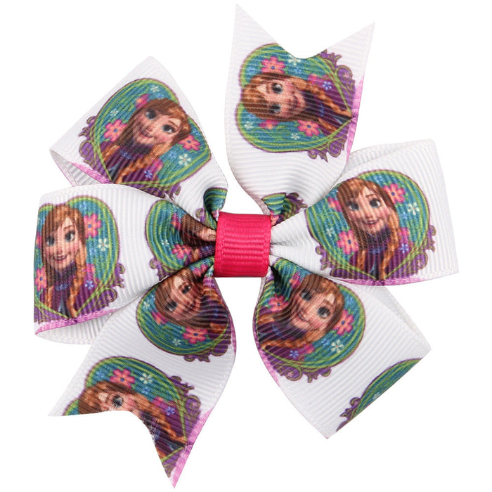 Wholesale new ice and snow bow hairpin children＊s hair clips JDC-HC-GSQN006 Hair Clips JoyasDeChina 2 Wholesale Jewelry JoyasDeChina Joyas De China