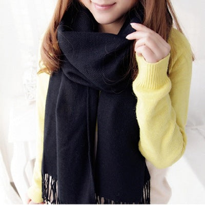 Wholesale New imitation cashmere scarf JDC-SC-GE005 scarf 关尔 black Wholesale Jewelry JoyasDeChina Joyas De China