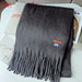 Wholesale new imitation cashmere solid color scarf JDC-SF-GSYJ001 scarf JoyasDeChina Black 230*35cm Wholesale Jewelry JoyasDeChina Joyas De China
