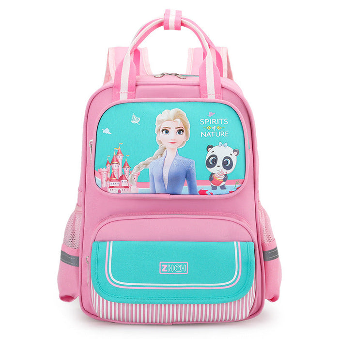 Wholesale new nylon school bag JDC-BP-GSHN007 Backpack Bags 浩纳 pink green Wholesale Jewelry JoyasDeChina Joyas De China