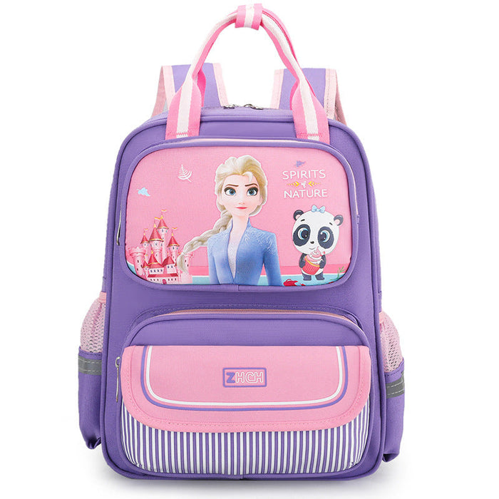 Wholesale new nylon school bag JDC-BP-GSHN007 Backpack Bags 浩纳 purple pink Wholesale Jewelry JoyasDeChina Joyas De China