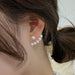 Wholesale new pearl earrings women JDC-ES-F011 Earrings 韩之尚 Wholesale Jewelry JoyasDeChina Joyas De China