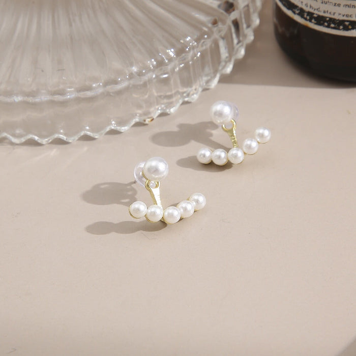 Wholesale new pearl earrings women JDC-ES-F011 Earrings 韩之尚 Wholesale Jewelry JoyasDeChina Joyas De China