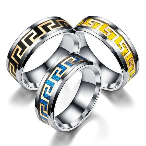 Wholesale New personality stainless steel ring JDC-RS-TS055 Rings 腾穗 Wholesale Jewelry JoyasDeChina Joyas De China
