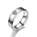Wholesale New stainless steel Trek ring JDC-RS-TS057 Rings 腾穗 6MMSteel color 5# Wholesale Jewelry JoyasDeChina Joyas De China