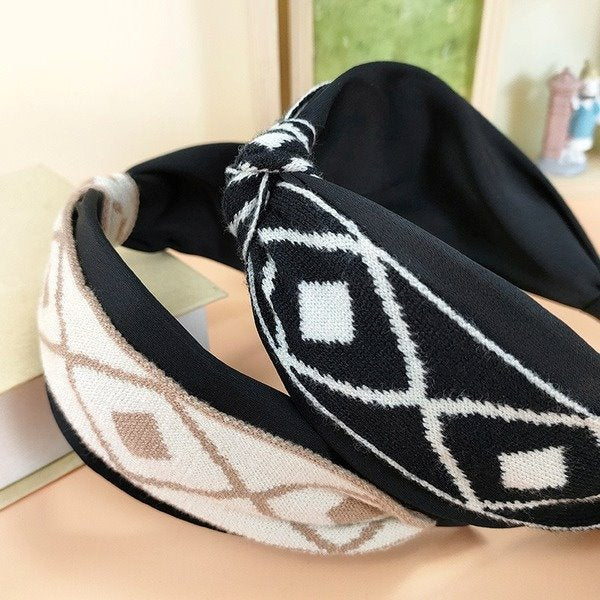 Wholesale new style knitted woolen yarn knotted headband JDC-HD-O312 Headband 潮炫 Wholesale Jewelry JoyasDeChina Joyas De China