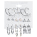 Wholesale New style retro crystal women's earrings JDC-ES-F619 Earrings 韩之尚 5225125 alloy Wholesale Jewelry JoyasDeChina Joyas De China