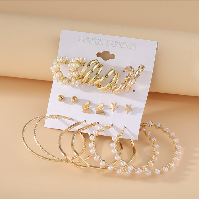 Wholesale New style retro crystal women's earrings JDC-ES-F619 Earrings 韩之尚 Wholesale Jewelry JoyasDeChina Joyas De China