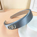 Wholesale new style sponge alloy headband JDC-HD-O298 Headband 潮炫 gray Wholesale Jewelry JoyasDeChina Joyas De China