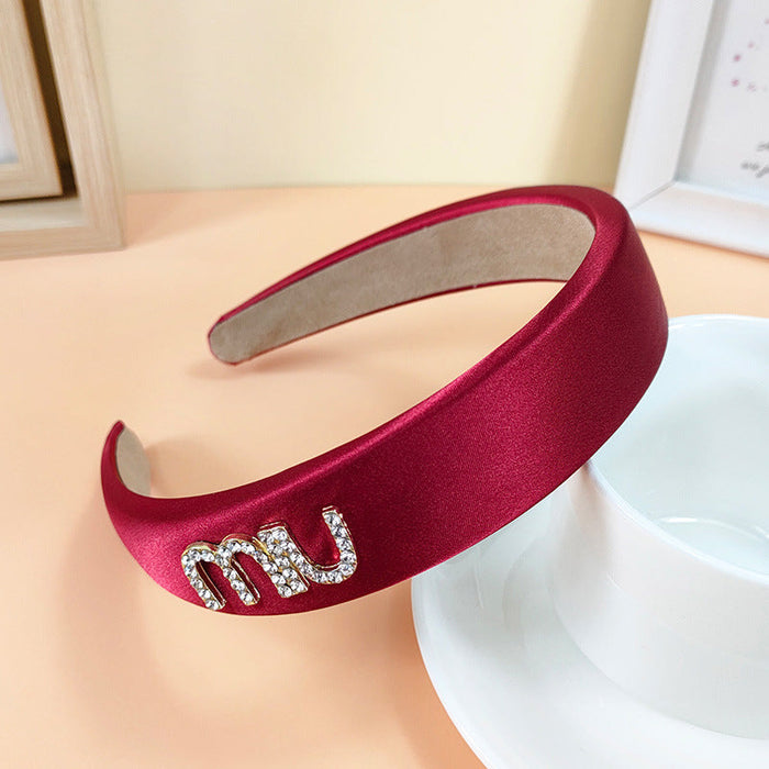 Wholesale new style sponge alloy headband JDC-HD-O298 Headband 潮炫 red Wholesale Jewelry JoyasDeChina Joyas De China