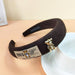 Wholesale new style suede sponge headband JDC-HD-O302 Headband 潮炫 Dark coffee Wholesale Jewelry JoyasDeChina Joyas De China